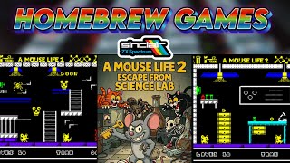 A mouse life 2: Escape from science lab - New Zx Spectrum Game 2026