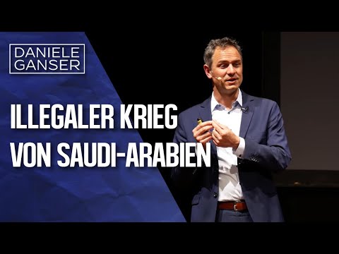 Dr. Daniele Ganser: Der illegale Krieg von Saudi-Arabien gegen Jemen 2015 (Offenbach 2.4.2019)