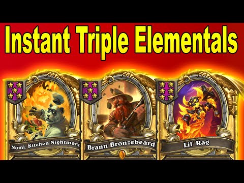 Instant Triple Brann & Nomi! How Big Do You Want It To Be? | Christian Hearthstone Battlegrounds