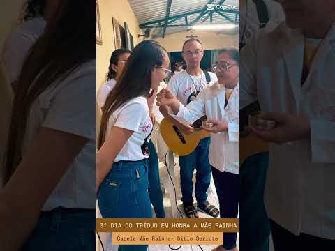 Mãe Rainha, festa 2024. 3 noite do #trido. #Maria #fe #