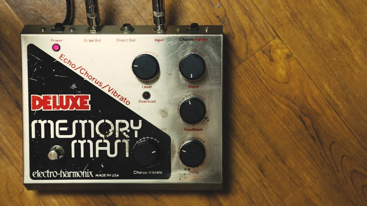 Electro-Harmonix Deluxe Memory Man - YouTube