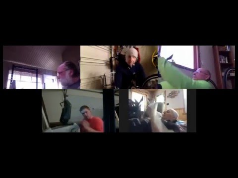 Handcycle Video Roller Workout 1/4/16