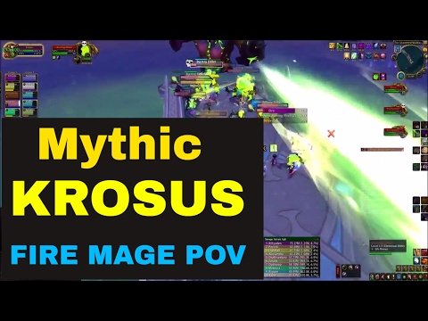 KROSUS Mythic Kill | Fire Mage PoV | The Mystics