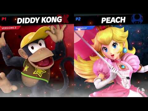 SFR 2 - Grand Finals - UTA | Beastly (Diddy Kong) VS 26R | MuteAce (Peach) - SSBU Ultimate