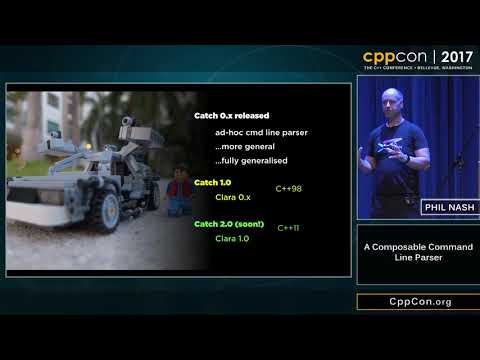 A Composable Command Line Parser - Phil Nash [ CppCon 2017 ]