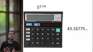 How to calculate Power or Exponential value using a Basic Calculator - with CA Aniruddha Gokhale