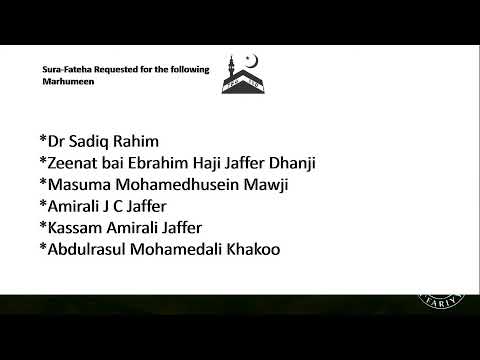 JummeRaat Programme - 09/09/2021