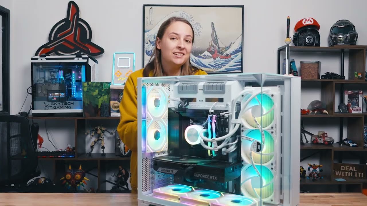 O11 Vision Gaming PC - AMD AMD R7 9850X3D, AMD AMD Radeon 9070 XT - Video Thumbnail