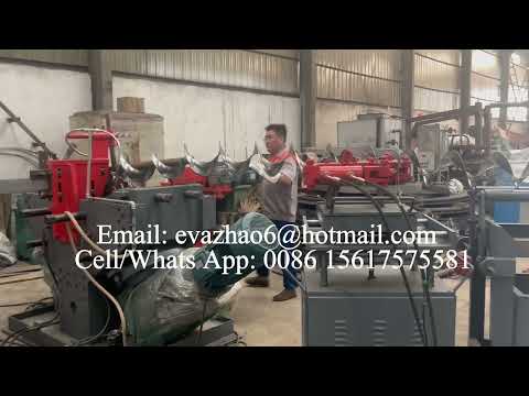 Continuous Hot Helicoid Auger Flight Rolling Mill Line Working with Mn Steel, Q345, ST37