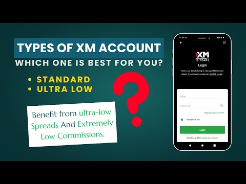 "XM Account Types Explained | Standard vs Ultra Low – Which is Best? "Type of Account #forex #shorts