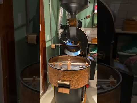 How to Roasting Coffee Beans | KUBAN COFFEE ROASTER   #shorts