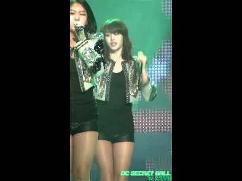 110327 Lotte Giants  T-ara  YaYaYa Ji-yeun FANCAM