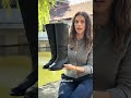 Сапоги женские байка 596792 Черные Відео