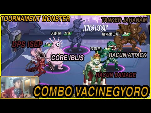 🔥🔥COMBO VACCINEGYORO DI TOURNAMENT MONSTER!! MENGERIKAN CUKK - ONE PUNCH MAN: The Strongest