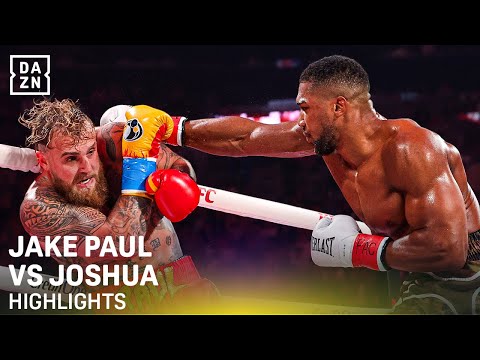 JAKE PAUL VS ANTHONY JOSHUA | FIGHT HIGHLIGHTS
