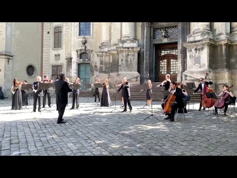 Lviv Independence Day Dominican Cathedral