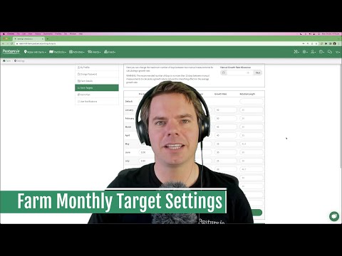 Farm Monthly Target Settings To Set Your Grazing Rotation Right
