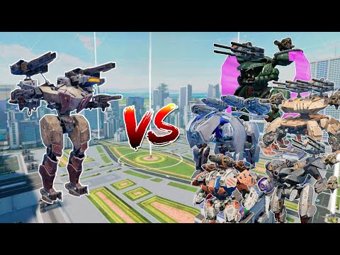 WR🔥 New Titan Princeps VS All Titan Comparison ||WAR ROBOTS||