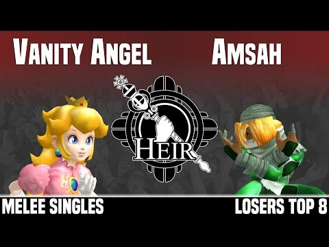 Heir 4 - Heir | Vanity Angel (Peach) vs Asterion | Amsah (Sheik) - MELEE SINGLES - LOSERS TOP 8