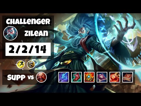 Zilean Challenger Gameplay S11 Replay 11.13 Support (2/2/14) - NA