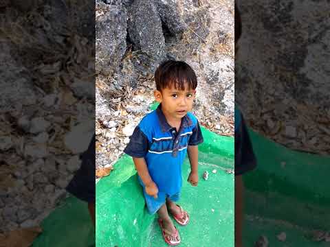 Dari puncak pantai Leli 🙏🙏