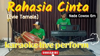 Download lagu Rahasia cinta - Evie tamala karaoke nada cowo Gm mp3