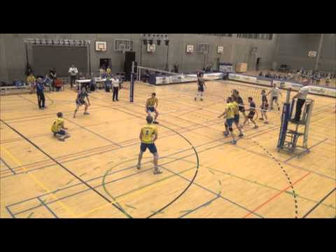 Heren 1 Next Volley Dordrecht tweede na winst op Webton Hengelo