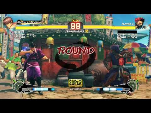 SSFIV AE Online #57: RAJMAN (Akuma) vs Nebbiez (Guy) TRUE-HD QUALITY