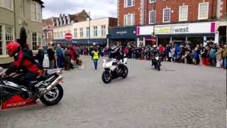 preview picture of video 'Piazza Italia Horsham 2013 Bikes'