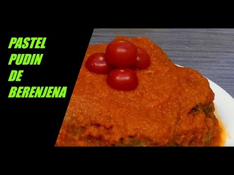 Cómo hacer PUDIN DE BERENJENAS Al Horno 🍆🍆