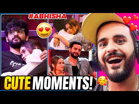 Reacting to ABHISHA cute moments😍