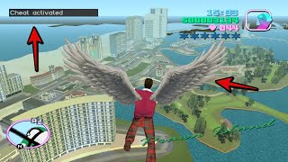 Secret Flying Cheat Code in GTA Vice City!