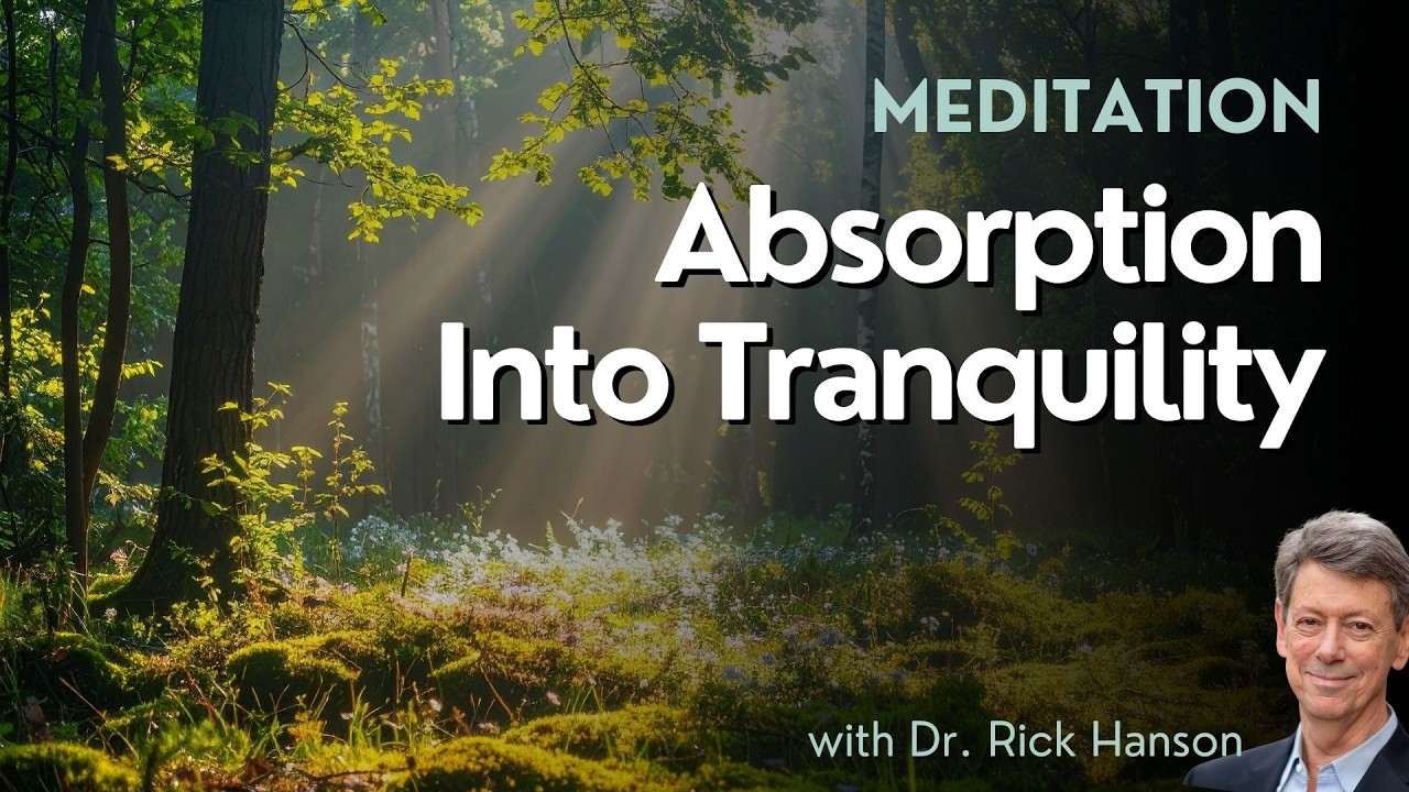 A Meditation on Absorption into Tranquility, with Dr. Rick Hanson