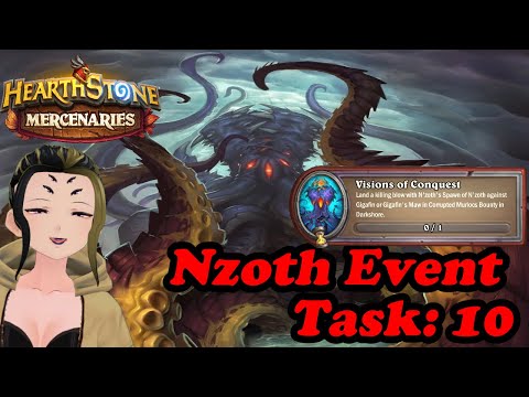 Task 10: Kill Gigafin/Gigafin's Maw With Spawn of Nzoth  | Nzoth Event Hearthstone Mercenaries