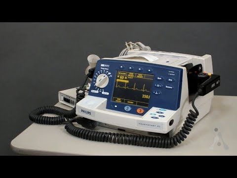 M4735a heartstart xl refurbished defibrillator, for hospital...