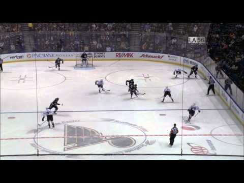 Matt Beleskey wrist shot goal 2-0 Anaheim Ducks vs St. Louis Blues 1/18/14 NHL Hockey.