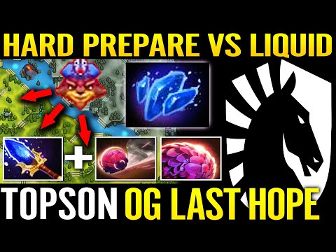 🔥 TOPSON Hard Try For OG LAST HOPE vs LIQUID Match! Pangolier Mid Shard Imba Rolling 7.29 Dota 2 Pro