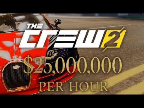 The Crew 2 Money Glitch! | $25,000,000 Per Hour [PATCHED]