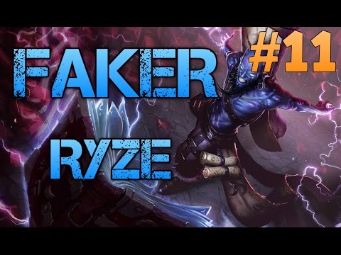 SKT T1 Faker - Ryze - Mid Lane - vs Gangplank - Faker Pro Replays