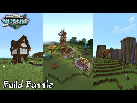 Insane Build Battle on Mirabile SMP! Watch now!