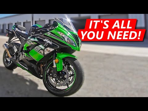 Kawasaki ZX6R Review ON TRACK! (Finally!)