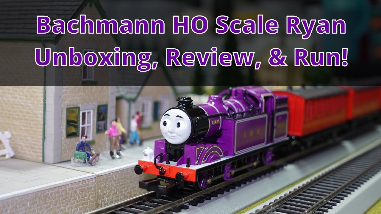 HO Scale Bachmann Ryan Unboxing, Review, & Run!