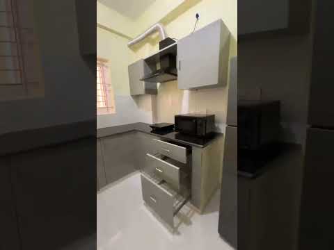 Video thumbnail for A506: Fully Furnished 1 BHK Flat for rent in Hennur | Kots Byrathi