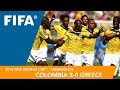Colombia v Greece | 2014 FIFA World Cup | Match Highlights