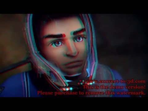 3D Anaglyph Virgil Provides Backup In The Mole   Thunderbirds Are Go Clip