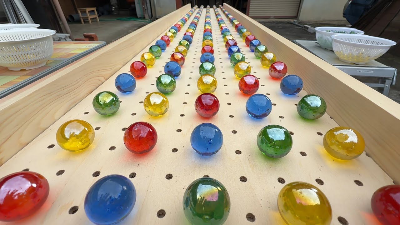 マーブルラン73 marble run ゴールデンコース　世界の届ける坂コース　面白編