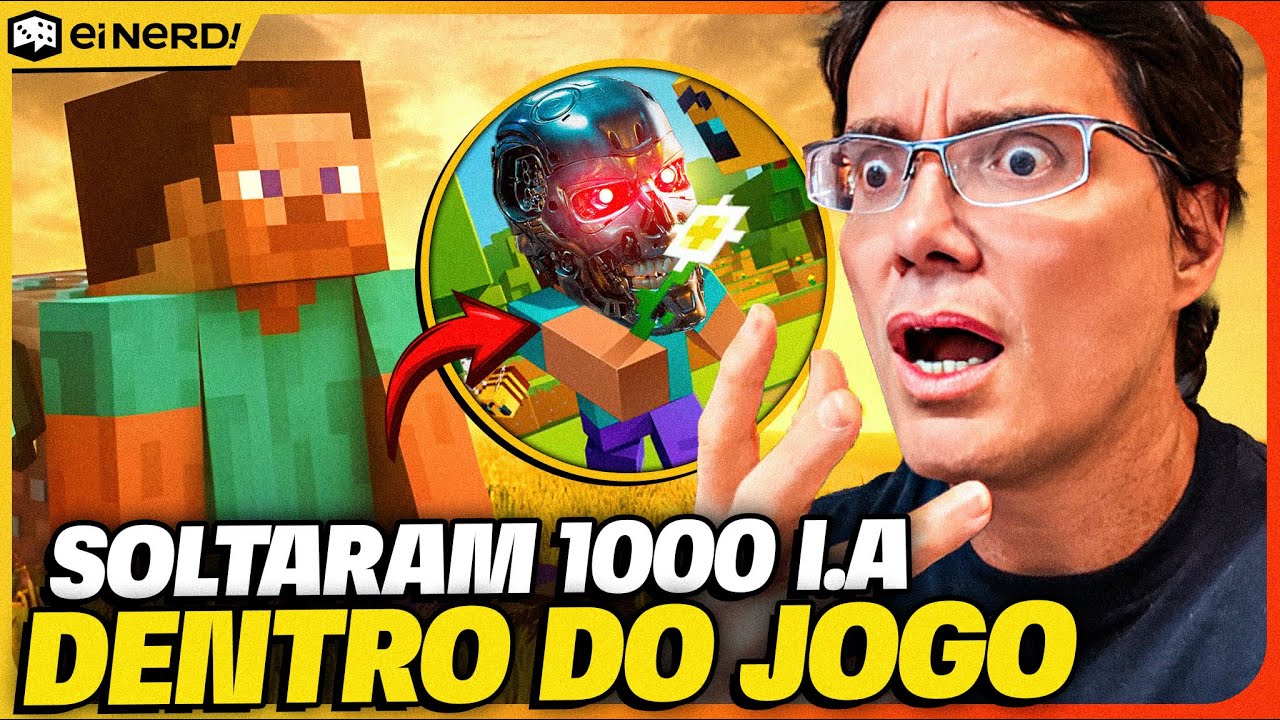 DEU RUIM? ESSA EMPRESA SOLTOU 1000 I.AS DENTRO DO MINECRAFT!