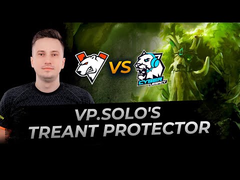 VP.Solo plays Treant Protector - Dota 2 Replay Full Gameplay