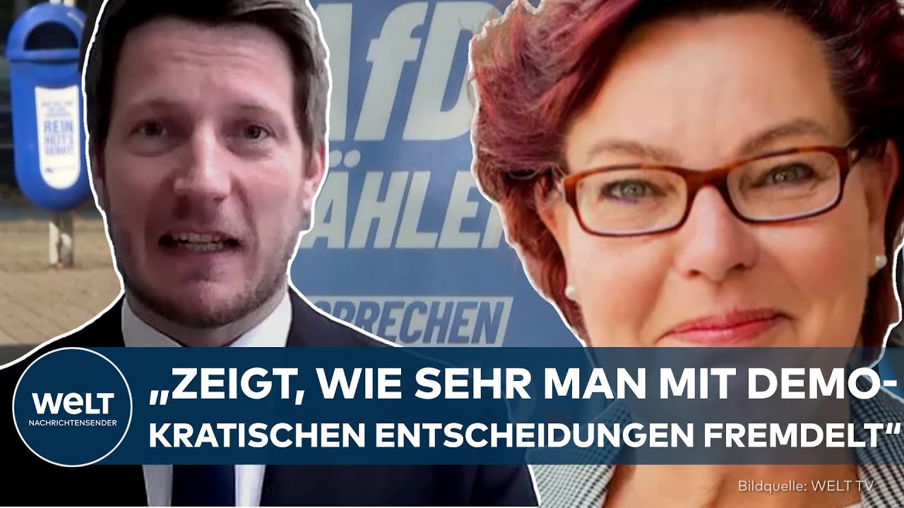 AFD: Wählen, bis das Ergebnis passt? AfD-Landeschef mit Klartext! – "Unprofessionell"