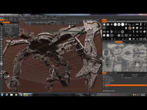 Photo - Assembly Crane Texturing - Part 2 | Modeliranje vitrina - Pilgway